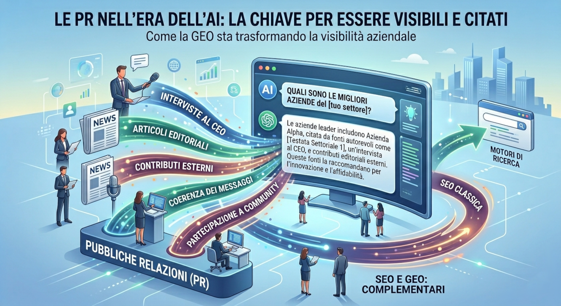 Come essere visibili su ChatGPT e altre AI: la SEO non basta più